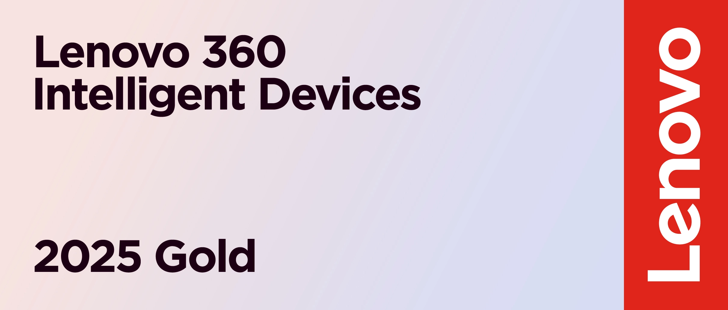 Lenovo Intelligent Devices Partner Gold
