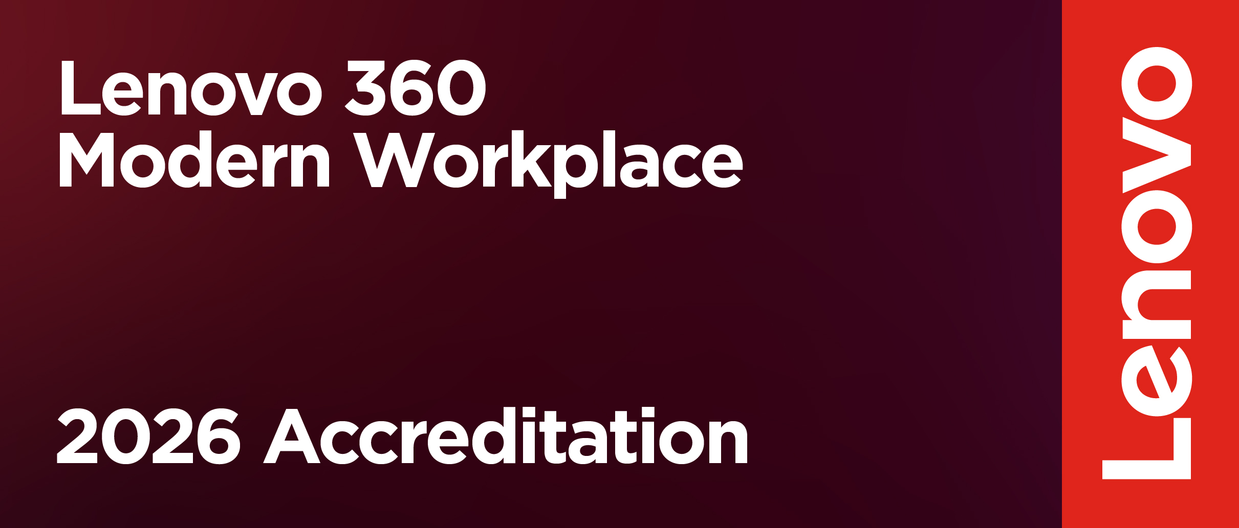 Lenovo 360 Modern Workplace Accreditation